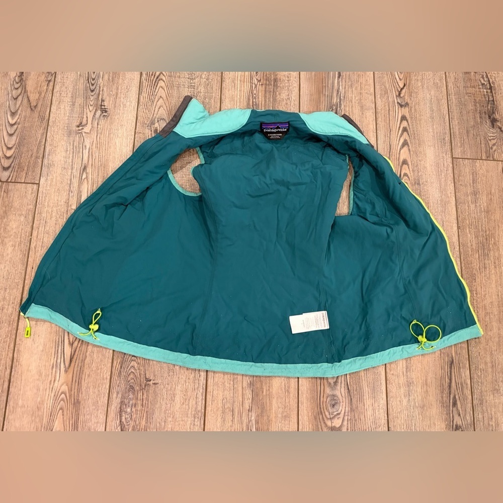 Patagonia Women’s S Nano-Air Vest Green Full Zip Lightweight - Picture 15 of 15